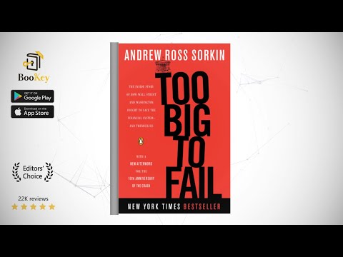 Too Big to Fail Book Summary By Andrew Ross A peak inside the 2008 financial crisis Too Big to Fail Book Summary By Andrew Ross A peak inside the 2008 financial crisis