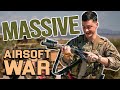 600 player airsoft war in the desert what is american milsim like