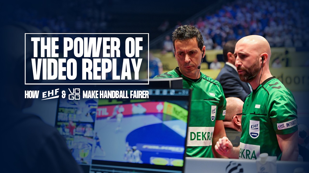 The power of VIDEO REPLAY | How EHF and @VOGO make HANDBALL fairer