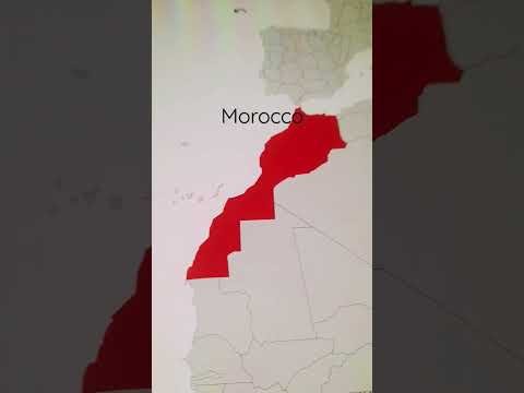 Morocco Now Vs Then Map Mapchart Nowvsthen Morocco Now Then