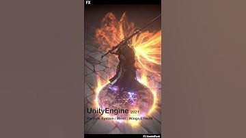 [ VFX,  Unity, Effects ] | Unity Engine : Particle system / Mesh #shorts