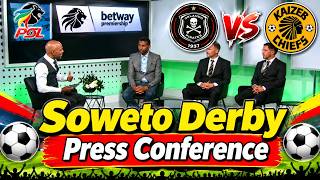 Orlando Pirates vs Kaizer Chiefs Press Conference ☠️✌️ 