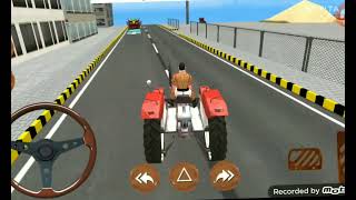 Indian tractor driving, Indian tractor simulator gameplay for android
