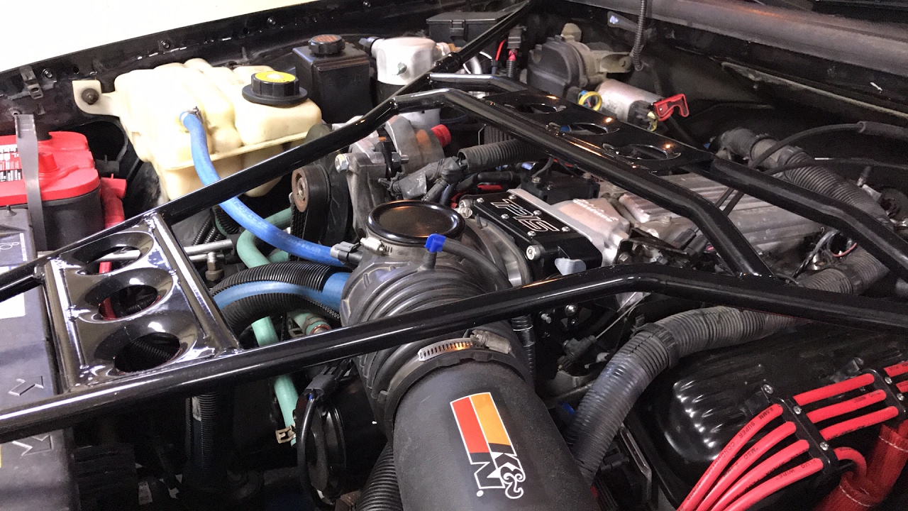 Impala Project Hotchkis Engine Bay Brace Install YouTube
