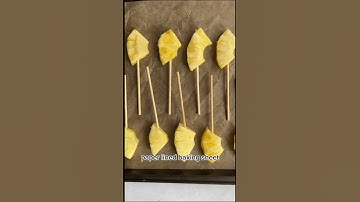 CHOCOLATE COVERED PINEAPPLE #dietitian #recipe #easyrecipe #healthyrecipe