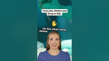 Top SQL Data Analytics Question Truncate, Delete and Drop #sql #interview #question #dataanalytics