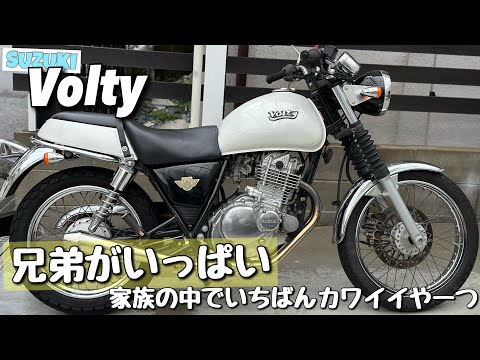 ボルティ 250 新品タイヤ 動画有 白 ホワイト Check out the details of the SUZUKI 1994 Volty Type 1! [Partner