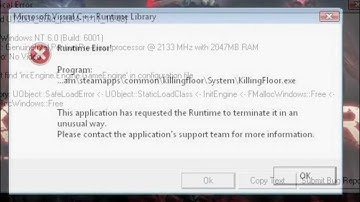 Killing Floor No Video Error Fixed Runtime Error Part 2