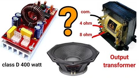 class D 400 watt amplifier board me output transformer lgana| #himanshuelectronicsvlogs