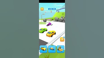 Shape Transforming Level 148 Funny Race Gameplay Walkthrough #shapetransforming #shorts