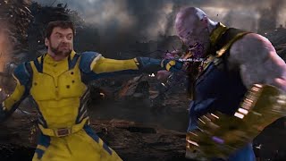 DEADPOOL AND WOLVERINE KILLS THANOS IN ENDGAME!🤯🤯