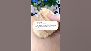 What is just a placebo effect, but most peopie don