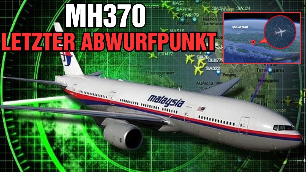 DURCHBRUCH! Der Standort von MH370 und die Person, die das Flugzeug ins Meer gestürzt hat, sind hier