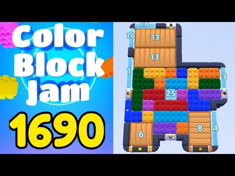 Color Block Jam Level 1690 Solution