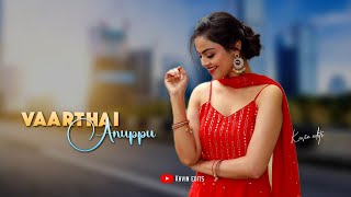 Ennai Thedi Kadhal Endra Song Lyrics video whatsapp status Tamil Kavin edits