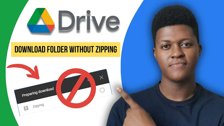 How To Downlod Folder Without Zipping From Google Drive (2025)