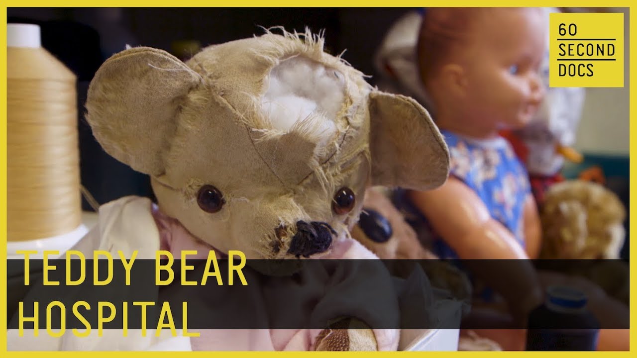 The World’s Finest Hospital For Teddy Bears // 60 Second Docs YouTube