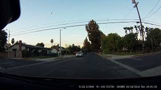 stupid idiot on stop sign