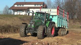 00021.MTS ESCAVATORE E TRATTORE AL LAVORO A MAGGIORA