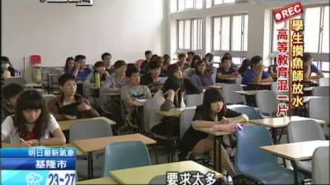2013.10.13纪录台湾　聊天看片睡大觉　大学上课乱象多 - 天天要闻