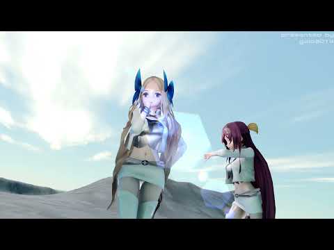 【MMD】神風・朝風「 Love Me If You Can」 by gaia2014