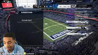 FlightReacts Starts to Get HEATED After Opponent Blitz & He CANT Pass The Ball on Madden NFL 20