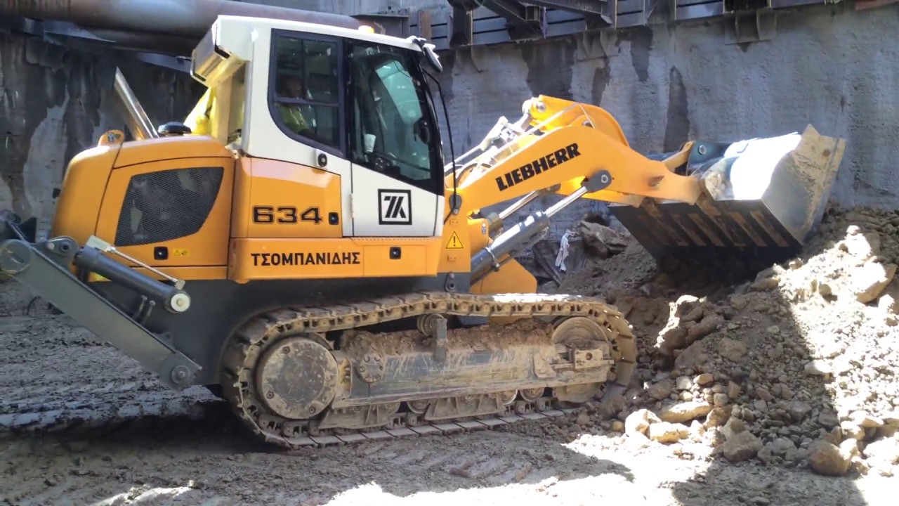 Liebherr 634 Loader YouTube