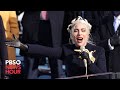 Watch lady gaga sings the star spangled banner at biden inauguration