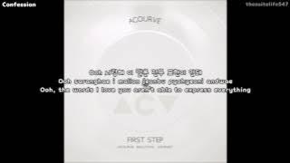 Acourve - Confession (Hangul, Romanization, Eng Sub)