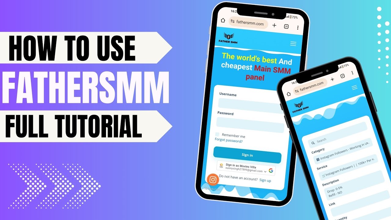 How To Use Fathersmm Cheapest Smm Panel YouTube How to use fathersmm cheapest smm panel youtube