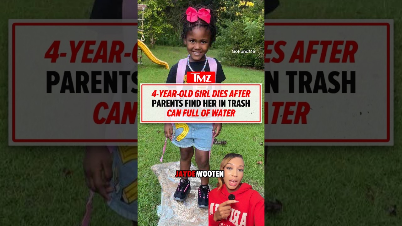 A 4 year old Georgia girl has died after her parents found her in a trash can filled with water