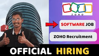 Zoho is Hiring Software  Developers and Content / Technical Writer  | Apply Today!