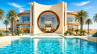 Inside a $500 Million Futuristic Mega Mansion | Billionaire Luxury Dream Home Tour