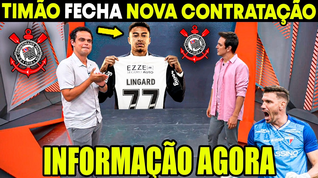 GLOBO ESPORTE CORINTHIANS! MAIS UM REFORÇO NO TIMÃO! PEGOU DE SURPRESA! NOTÍCIAS DO CORINTHIANS