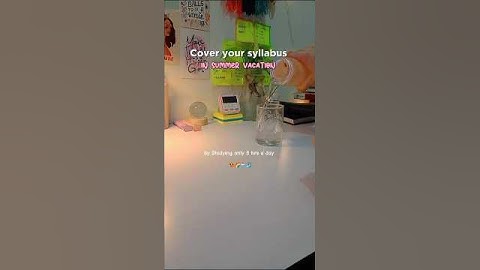 Cover your syllabus in summer vacation 🏄‍♀️🌈🍨🎀|| #study #trending #yt #summer #studyhacks #shorts