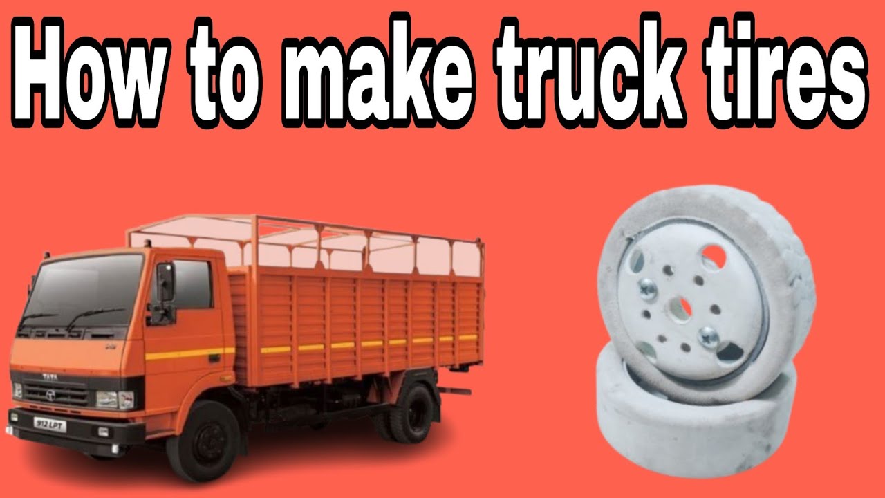 How to Make RC Homemade Truck Tires from PVC - YouTube