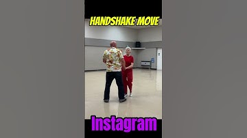 Jive dance move: Handshake move #dance #rocknroll #rockabilly #dancer #jivelessons #dancevideo #jive