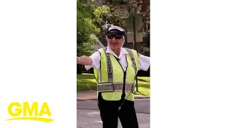 89-year-old crossing guard retires after 47 years