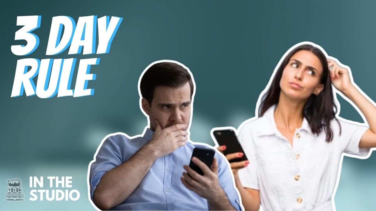 The 3 Day Rule...Is It Correct? | The Commercial Break Comedy Podcast
