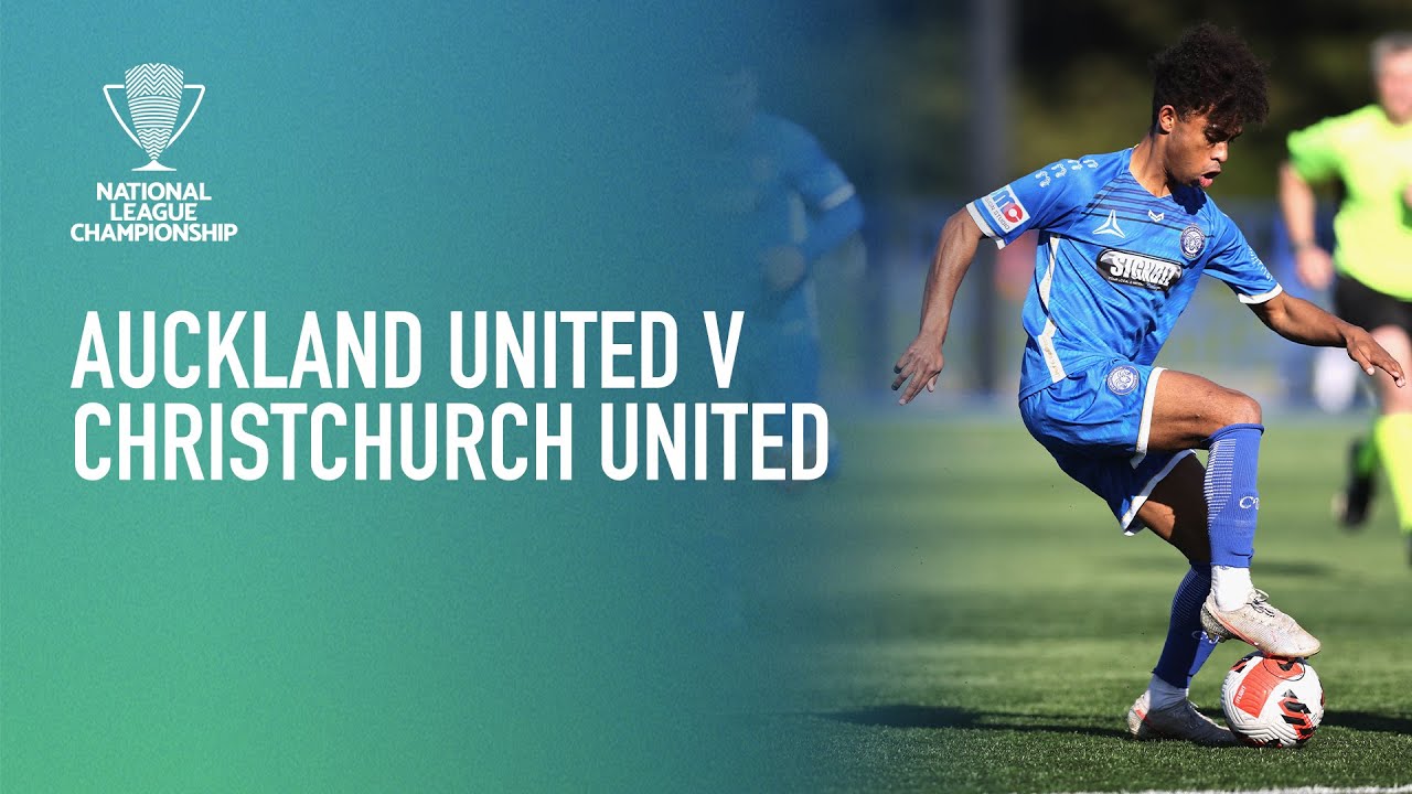 Football National League Auckland United V Christchurch United YouTube Football National League Auckland United V Christchurch United YouTube