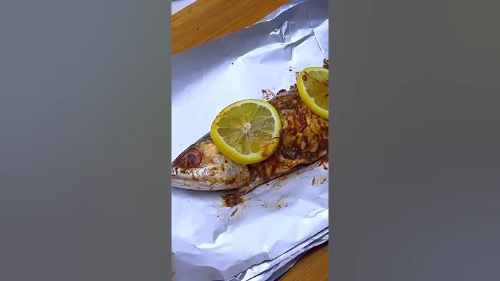 Tasty and Juicy Oven Baked Mackerel in a Foil ~Fish Mackerel #Youtubeshorts #Kusinanijunior
