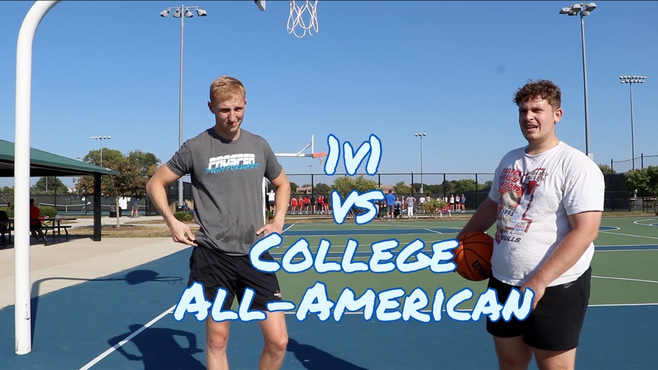 INTENSE Basketball 1v1 against former D3 hooper & former College all American AR VS PROSPER !!!!!