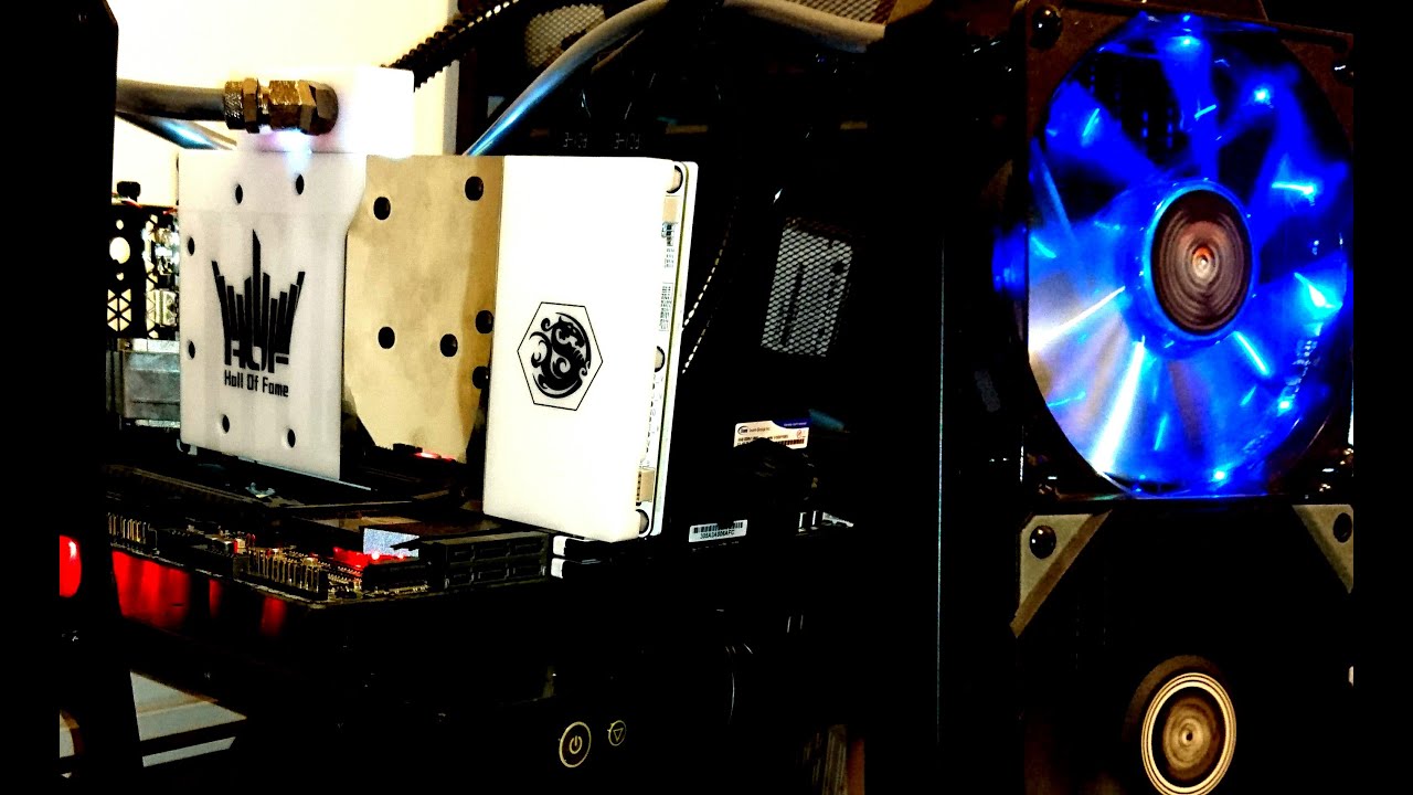 KFA2 GTX 980 Ti HOF WaterCooled EDITION Unboxing & 3DMARK FireStrike Test -FR