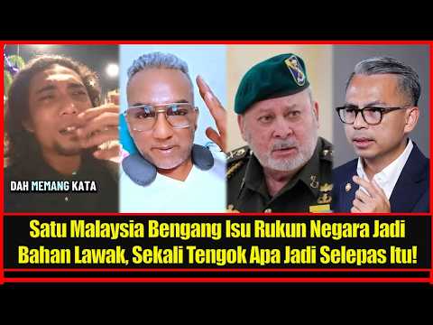 Satu Malaysia Bengang Rukun Negara Jadi Bahan Lawak, Sekali Tengok Apa Yang Jadi Selepas Itu!