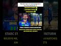 Mitchell Starc overtakes Bumrah in very first match!