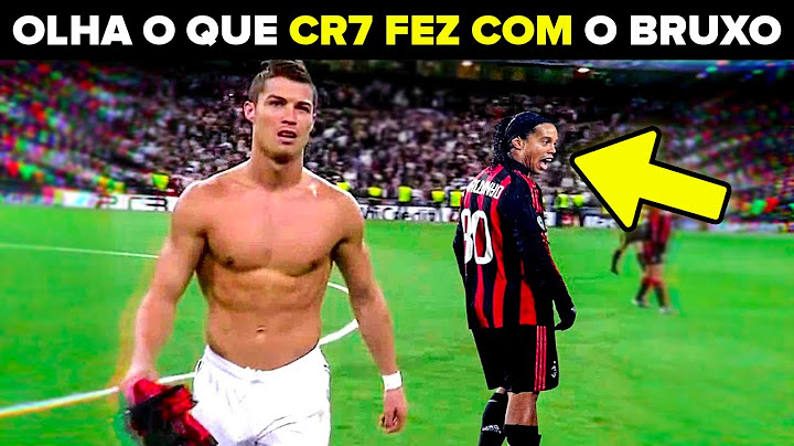 O Dia que Cristiano Ronaldo e Ronaldinho Gaúcho se Encontraram pela Primeira Vez