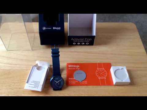 Withings Activité Pop Activity & Sleep Tracker Unboxing 7-1-15