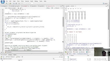Sequence Alignments in R.mp4