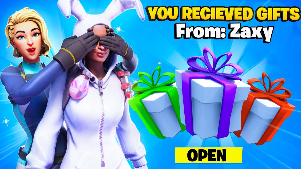 I Surprised My Girlfriend With The Whole Item Shop... - YouTube