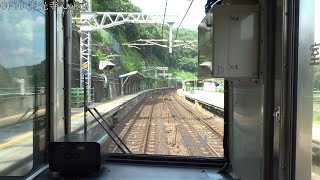 [前面展望]JR東海中央線 快速/名古屋-中津川 (211系5000代) [cab view]JR-Central Chuo Line Rapid / Nagoya - Nakatsugawa